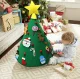 Felt Christmas tree 50 cm x 70 cm DIY