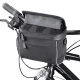 Wozinsky WBHBB-01 Handlebar and Shoulder Bike Bag, 4L, Black