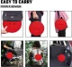 Telescopic Folding Camping Stool, Red