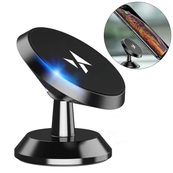 Wozinsky WMH-05 Magnetic Car Phone Holder, Black