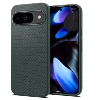 Google Pixel 9 / 9 Pro Spigen Liquid Air TPU Case Cover, Green