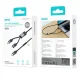Bwoo Braided 2-in-1 Cable USB-C to USB-C and Lightning, 1m, 100W/27W, Black