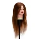 Gabbiano WZ1 Hairdressing Training Head, Natural Hair 42 cm, Color 4H