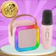 Wireless Bluetooth Karaoke Speaker with Microphone and RGB
