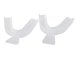 Anti Grinding Night Dental Teeth Mouth Guard Protection, 2pcs.