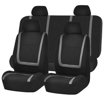 Universal Car Seat Cover Set, Black