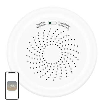 Moes ZSS-QY-GL-U Smart ZigBee Natural Gas Sensor