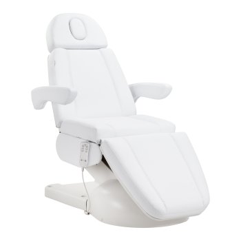 Electric beauty chair with heating, Azzurro Lux 3m, white