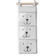 Nukido Nk-403 Hanging Toy Organizer - Grey