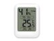 Digital Thermometer and Hygrometer with LCD Display, White