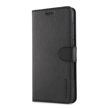 Huawei Mate 10 Pro 2017 (BLA-L09, L29) LC.IMEEKE PU Leather Wallet Case Cover, Black