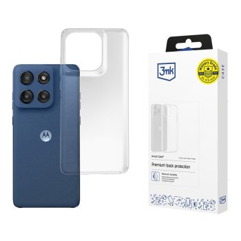3mk Armor Case for Motorola Moto Edge 60 / 60 Fusion Transparent
