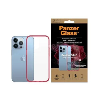 PanzerGlass iPhone 13 Pro Case ClearCase, Transparent Pink