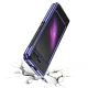 Hard Case for Samsung Galaxy Fold with Electroplating Frame, 0.3 mm, Blue