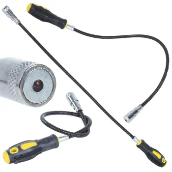 Flexible Magnetic Pick-Up Tool with LED Light