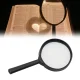 Plastic magnifying glass with round lens, 85 mm, 2.5x magnification