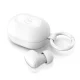 3mk FlowBuds 6.0 TWS Wireless Earphones with Clip Case, Bluetooth 6.0, White