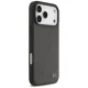 Mercedes Leather Large Laurel Leave MagSafe Case for iPhone 17 Pro Max Anthracite
