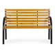 Wooden Garden Bench with Backrest 122x57 cm MultiGarden