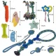 Purlov 16-in-1 Dog Toy Set, Multicolored