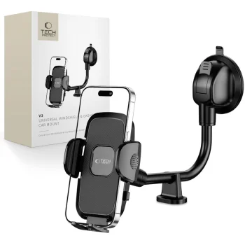 Tech-Protect V3 Long Arm Car Phone Holder Black