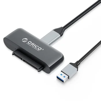 ORICO UTS3-3A 2.5" SATA to USB 3.0 Adapter with 1m Data Cable, Black