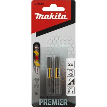 Makita E-12027 T40 Torsion Screwdriver Bits 50 mm 1/4", 2 pcs
