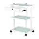 Giovanni 1040A Cosmetic Table, White