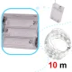 LED Wire String Lights 10m 100 LED, Cold White