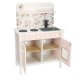 Children\'s Wooden MDF Kitchen Lulilo FLoro with Dishes 82cm, Pink