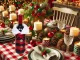 Christmas Plaid Bottle Cover, 16x12 cm