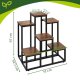 Gardlov 6-Tier Metal Plant Stand, 67 cm