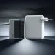 Cuktech AD1404UEU 140W GaN 3x USB-C 1x USB-A Wall Charger with Cable - Gray
