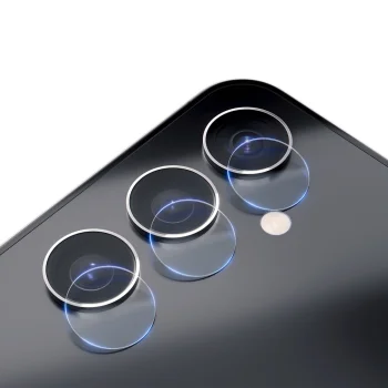 Camera Lens Glass 3mk Lens Protection for Samsung Galaxy S24 FE, 0.16 mm