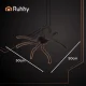 Ruhhy 50cm Large Artificial Spider for Halloween, Black