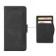 Huawei P20 lite 2018 (ANE-LX1, ANE-LX2J) Wallet Multiple Card Slots Phone Case Cover, Black