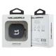 Karl Lagerfeld Silicone Choupette Head 3D Case for AirPods 4 Black