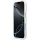 Guess IML 4G Script Metal Phone Case Cover iPhone 17 Pro Max - White