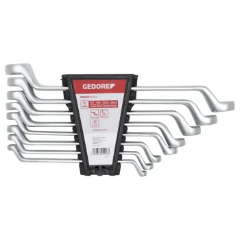 GEDORE red Double-Ended Ring Spanner Set 6-22 mm, 8-Piece (R01105008)