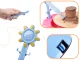 Children pottery creative set with clay and paints, 600g
