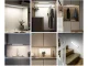 USB self-adhesive motion sensor LED strip light 23cm, silver