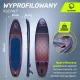 4Fizjo TSUNAMI 350 cm Inflatable SUP Board T05, Multicolor