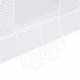 Petsi Rodent Cage, 80 cm, White