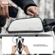 Rockbros TL004 ROAD TO SKY 0.7L Waterproof Frame Bike Bag - White