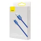 Baseus Crystal Shine USB to Lightning Cable 2.4A 1.2m Blue