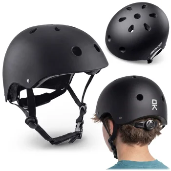 Protective Helmet Soke K1, Size S (50-54 cm), Matte Black