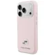 Karl Lagerfeld Karl & Choupette Head Pins Saffiano MagSafe Phone Case Cover iPhone 17 Pro - Pink