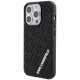 Karl Lagerfeld iPhone 15 Pro Case 3D Rubber Multi Logo, Black