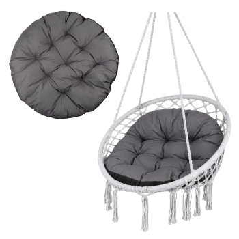 Greenblue GB243 GR Garden Cushion for Swings and Chairs, 110 cm, Grey