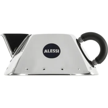 Alessi 9096 B cream jug with black handle, 20 ml